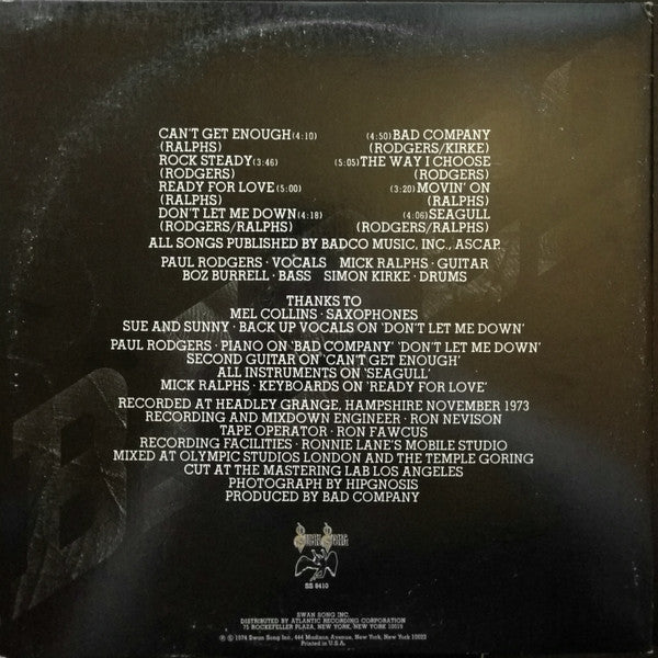 Bad Company - Bad Company