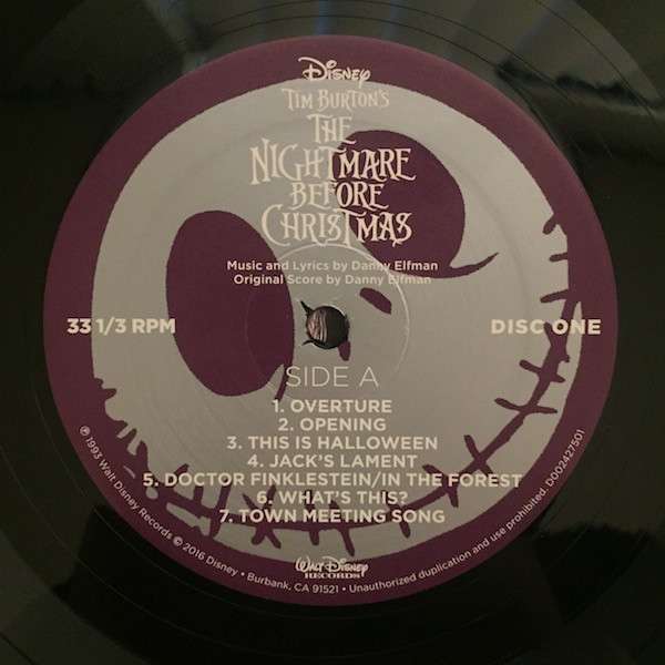 Tim Burton's The Nightmare Before Christmas (Origi - Elfman, Danny