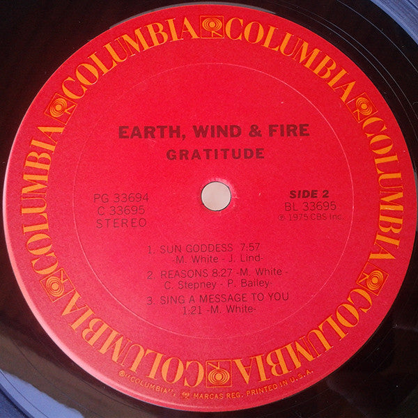 Gratitude - Earth, Wind & Fire