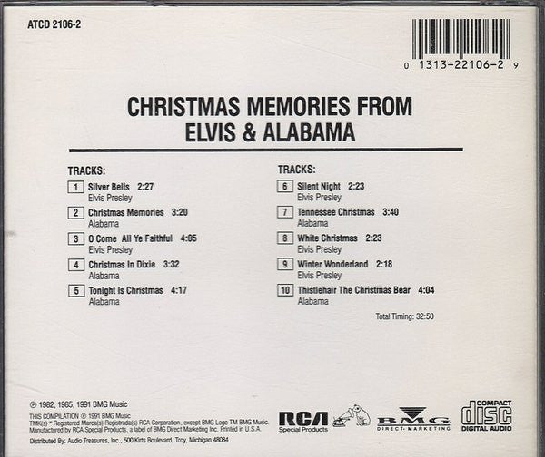 Christmas Memories From Elvis & Alabama - Presley, Elvis/ Alabama
