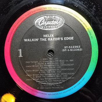 Walkin' The Razor's Edge - Helix