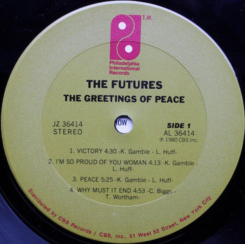 The Greetings Of Peace  - Futures