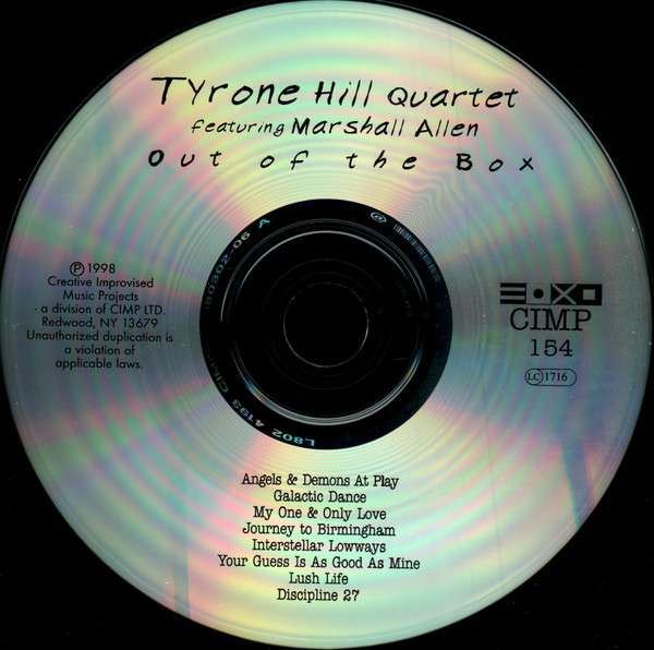 Out Of The Box - Hill, Tyrone Quartet