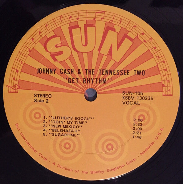 Get Rhythm - Cash, Johnny & Tennessee Two