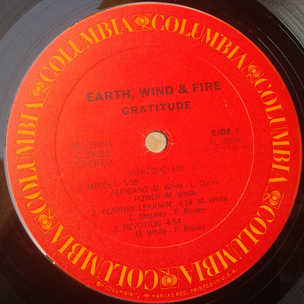 Gratitude - Earth, Wind & Fire