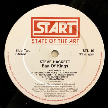 Bay Of Kings - Hackett, Steve