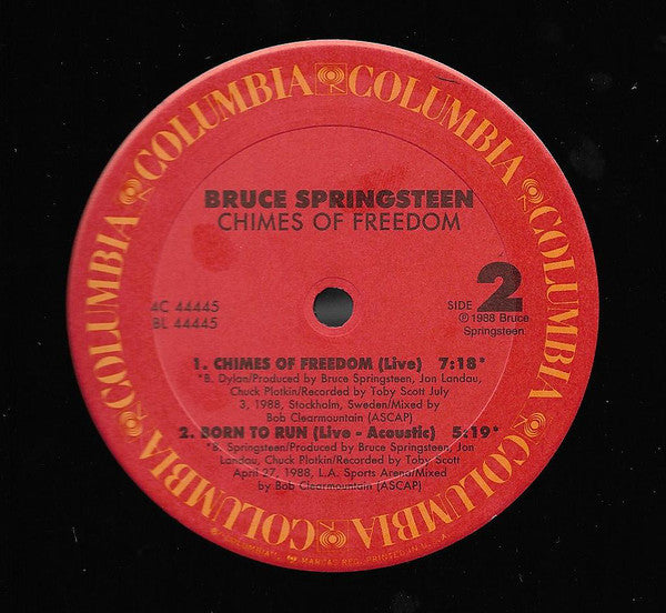 Chimes Of Freedom - Springsteen, Bruce