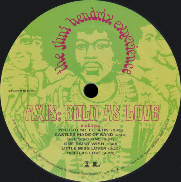 Axis Bold As Love - Hendrix, Jimi