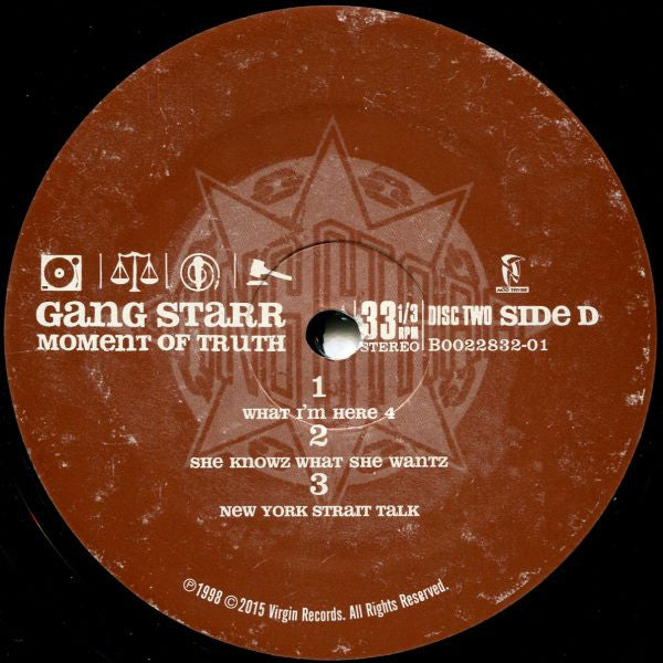 Moment of Truth - Gang Starr [LP]