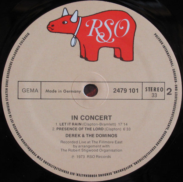 Featuring Eric Clapton In Concert - Derek & The Dominos