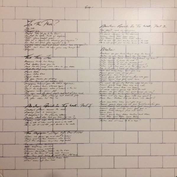 The Wall - Pink Floyd