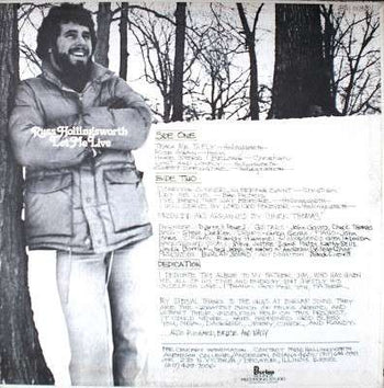 Let Me Live - Hollingsworth, Russ