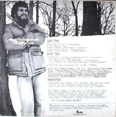 Let Me Live - Hollingsworth, Russ