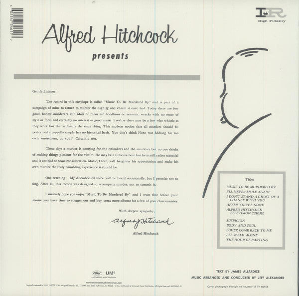 Music To Be Murdered By - Alfred Hitchcock
