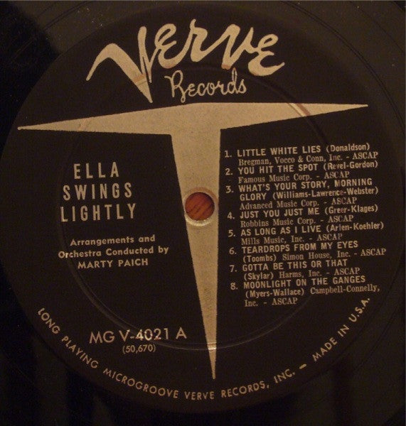 Ella Swings Lightly - Fitzgerald, Ella
