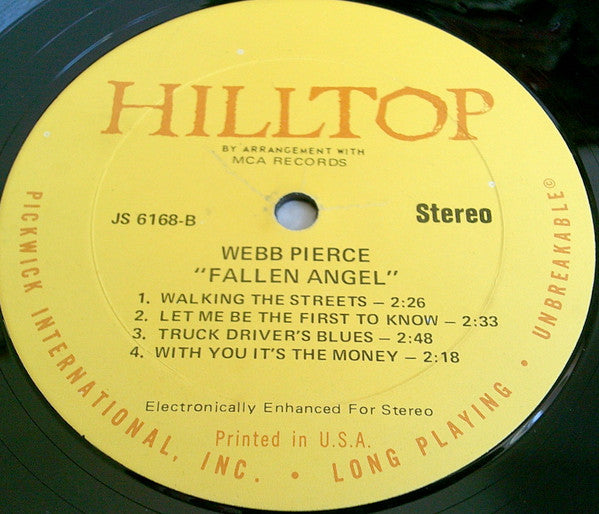 Fallen Angel - Pierce, Webb