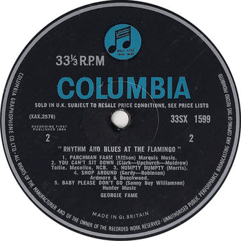Rhythm And Blues At The Flamingo - Fame, Georgie