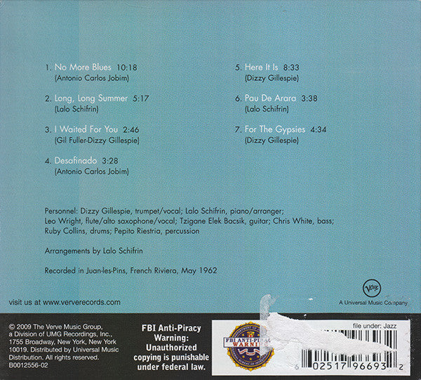 Dizzy On The French Riviera - Gillespie, Dizzy