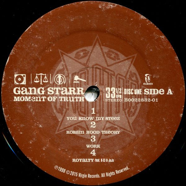 Moment of Truth - Gang Starr [LP]