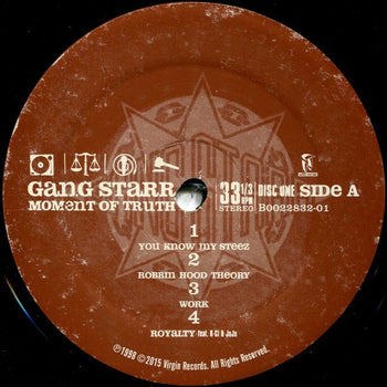 Moment of Truth - Gang Starr [LP]
