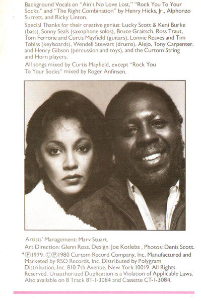 The Right Combination - Clifford, Linda / Mayfield, Curtis