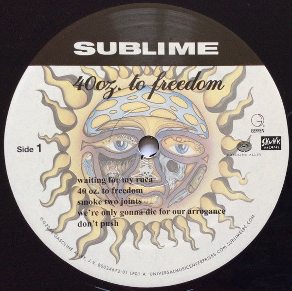 40 Oz. To Freedom - Sublime