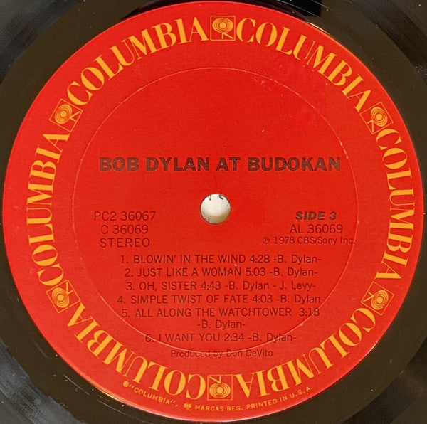 Bob Dylan At Budokan - Dylan, Bob