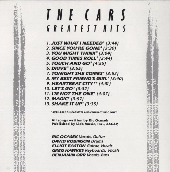 The Cars Greatest Hits - Cars, The