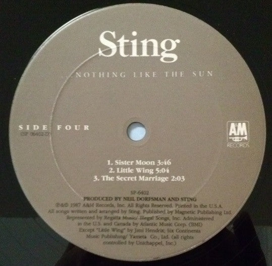 ...Nothing Like The Sun - Sting