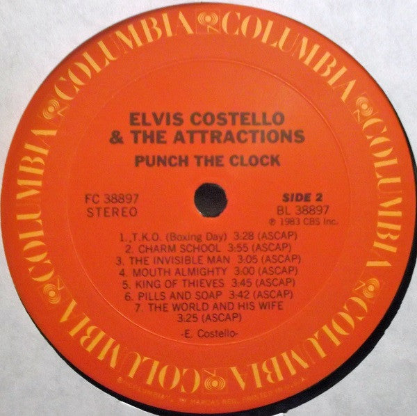 Punch The Clock - Costello, Elvis