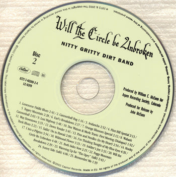 Will The Circle Be Unbroken - Nitty Gritty Dirt Band
