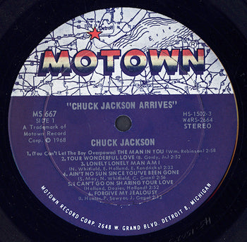 Chuck Jackson Arrives! - Jackson, Chuck