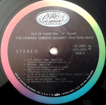 Out Of Sight (But "In" Sound) - Roberts, Howard Quartet