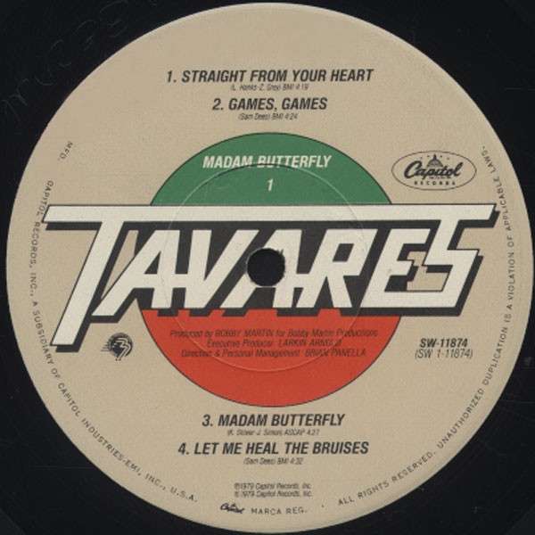 Madam Butterfly - Tavares