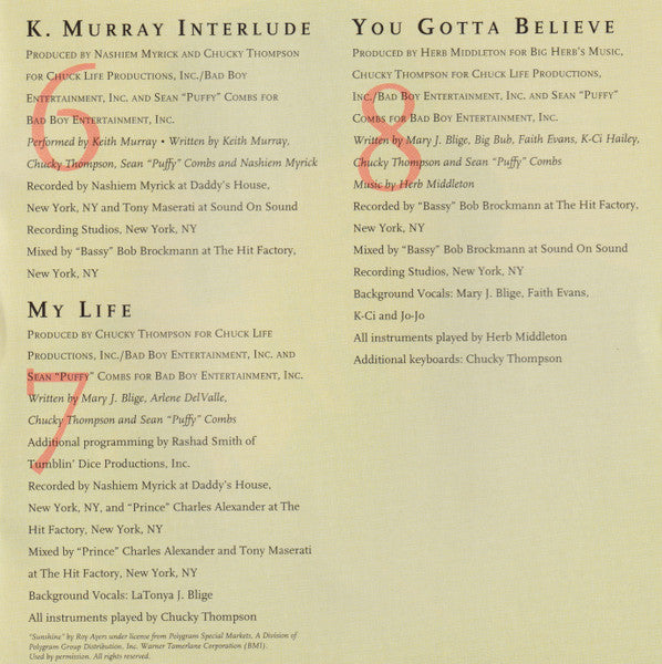 My Life - Blige, Mary J.