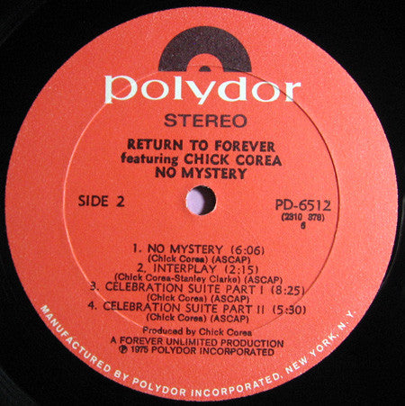 No Mystery - Return To Forever