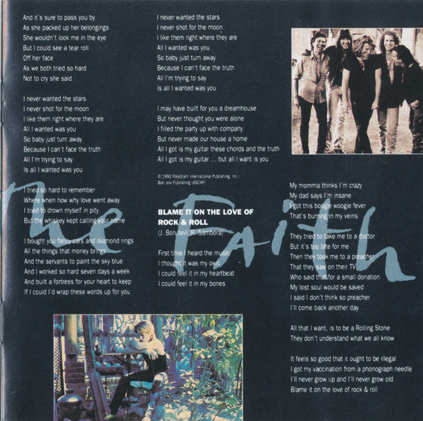 Keep The Faith - Bon Jovi