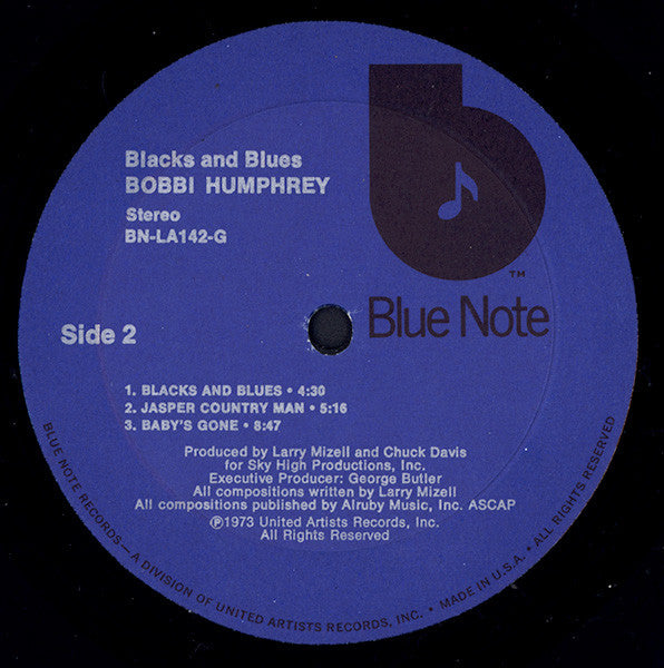 Blacks And Blues - Humphery, Bobbi