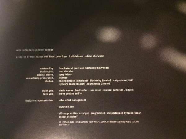 Pretty Hate Machine - Nine Inch Nails