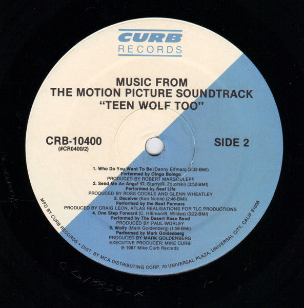 Teen Wolf Too (Music From The Motion Picture Sound - Various