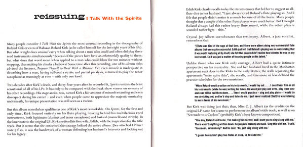 I Talk With The Spirits - Kirk, Roland
