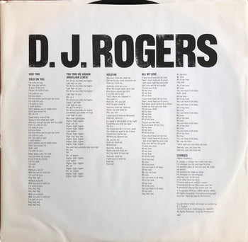 Love Brought Me Back - Rogers, D. J.