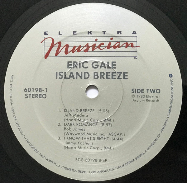 Island Breeze - Gale, Eric