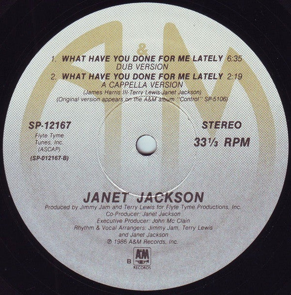 What Have You Done For Me Lately - Jackson, Janet