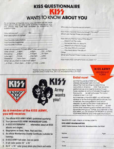 Rock And Roll Over - Kiss