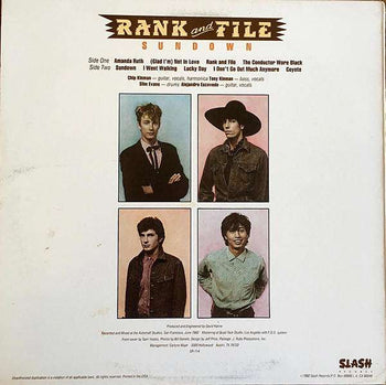 Sundown - Rank & File
