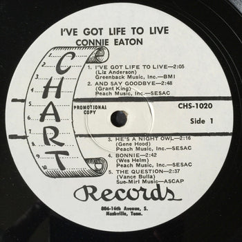 I've Got Life To Live - Eaton, Connie