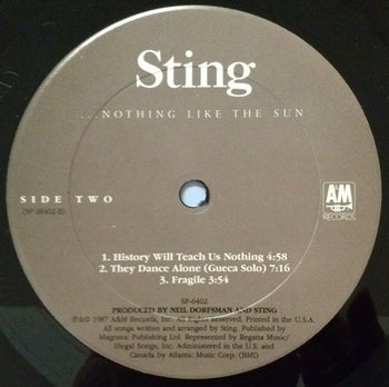 ...Nothing Like The Sun - Sting