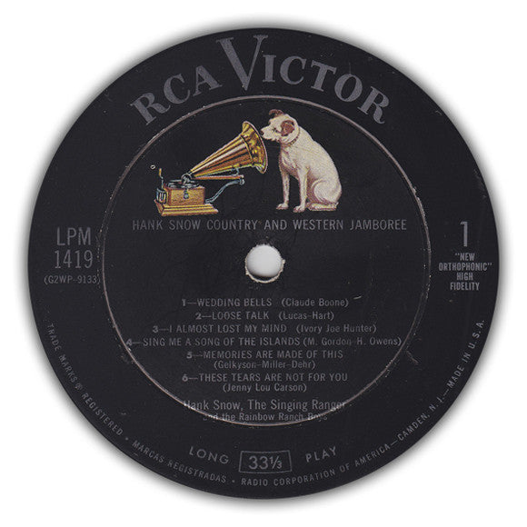 Country & Western Jamboree - Snow, Hank & The Rainbow Ranch Boys