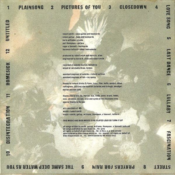 Disintegration - Cure, The